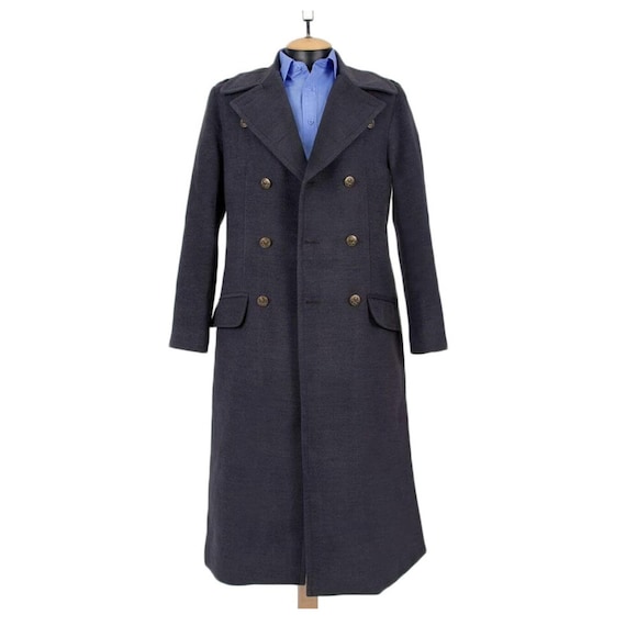 Gray trench coat mens shop