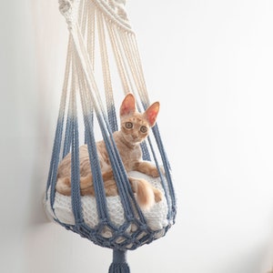 Macrame Hamac De Chat Tisse Lit De Chien Suspendu Macrame Mur Etsy Macrame Hamac De Chat Tisse Lit De Chien Suspendu Macrame Mur Etsy
