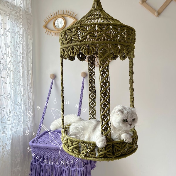 Hanging Cat Bed Etsy