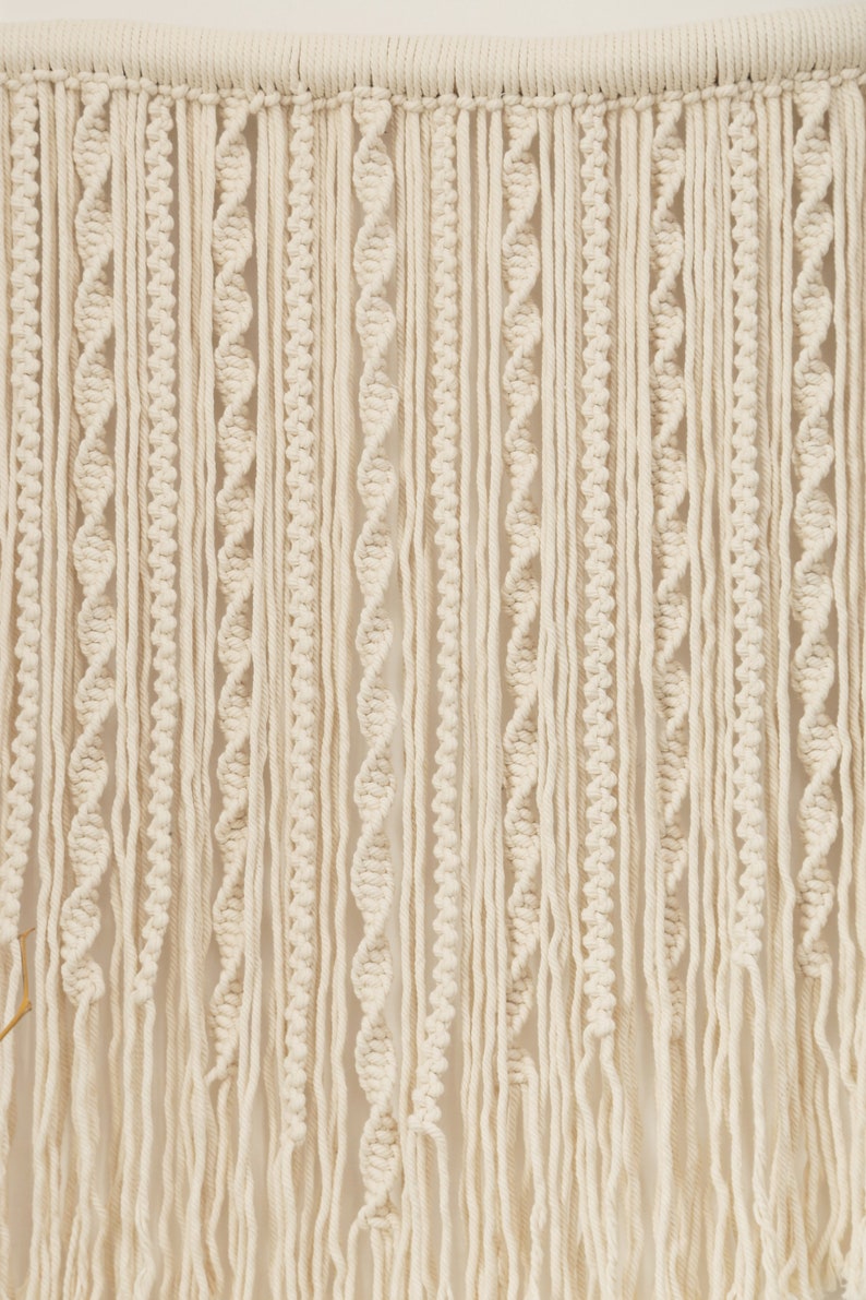 Large macrame wall hanging Boho bedroom decor Over the bed Etsy