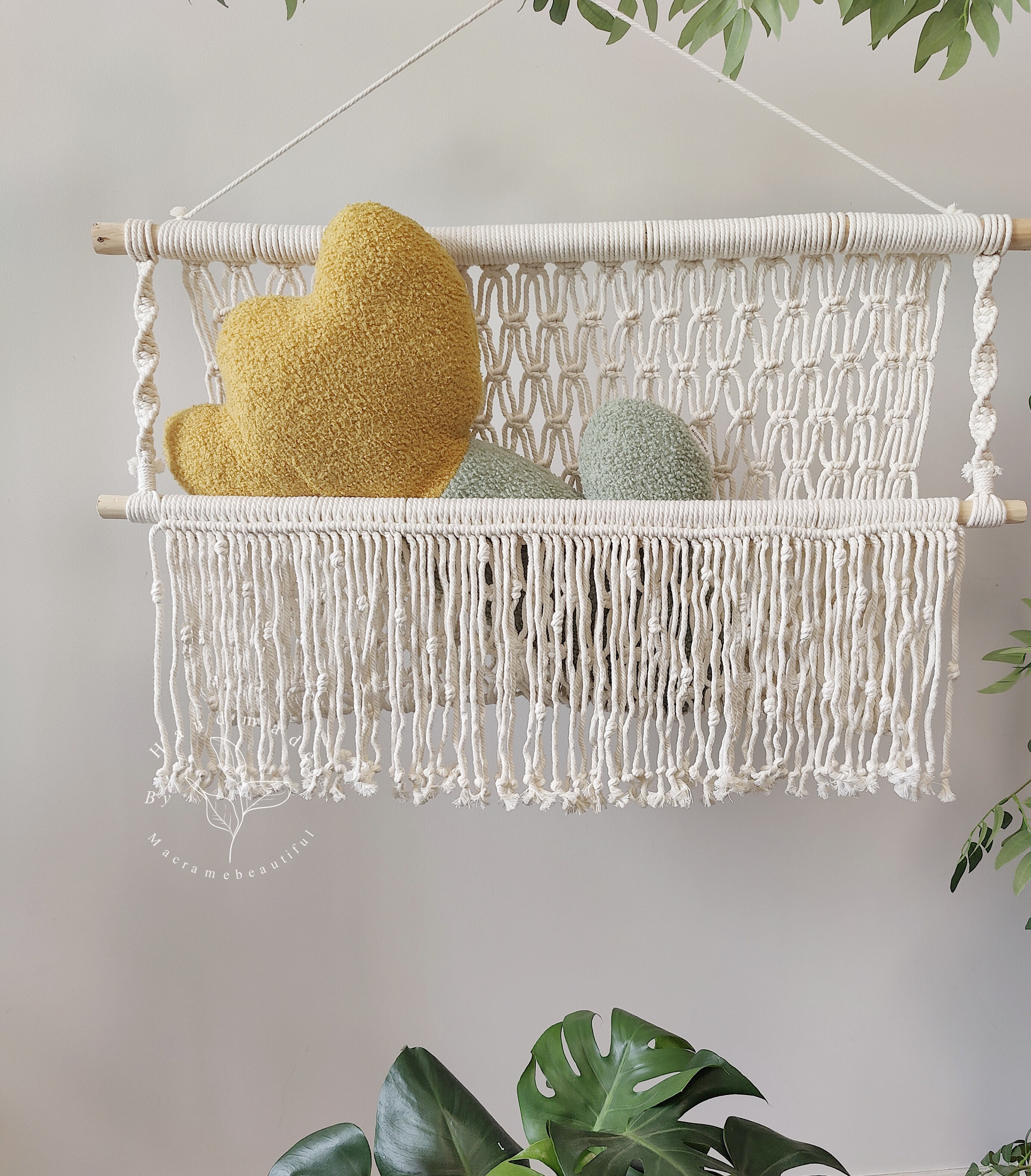 Dahey Over The Door Organizer Boho Nursery Storage Decor Closet Hanging Organizer With Tassels Decoration For Bedroom Nursery Bathroom Apartments Dorm