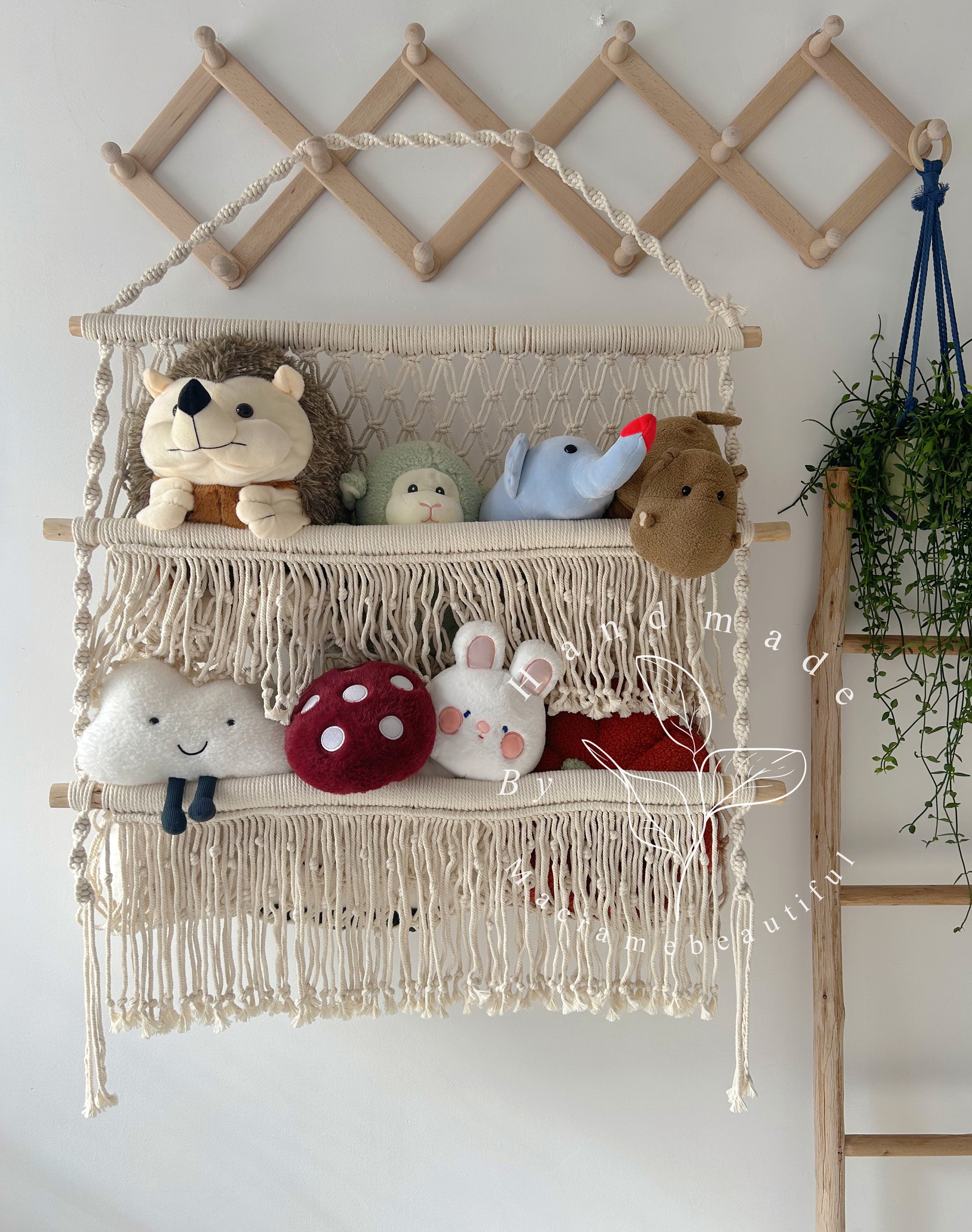 Organizador De Peluches Hamaca De Juguete De Peluche, Organizador