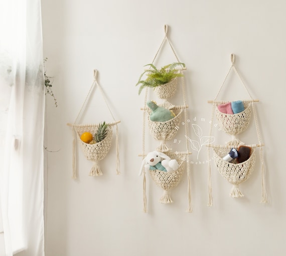 Wall basket hanger sale