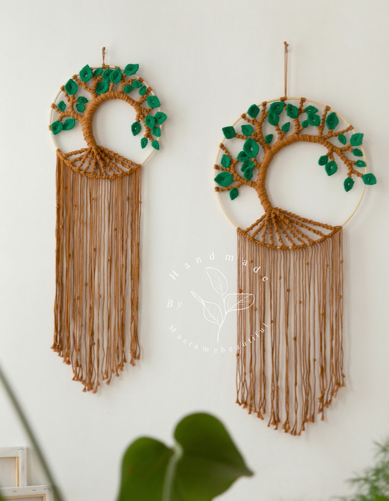Macrame Tree of Life Wall Art Macrame Wall Hanging Large Etsy