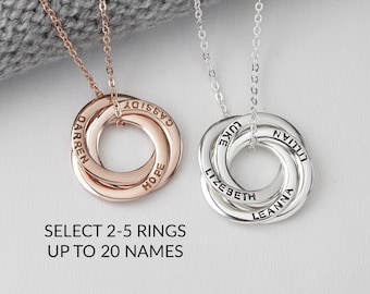Multiple Kids Names Necklace, Custom Nana Mothers Day Gift, Grandma Necklace With Children Names, Grandma Jewelry, Grandkids Necklace Gift