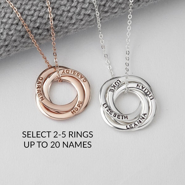 Mehrere Kinder Namen Halskette, Benutzerdefinierte Nana Muttertag Geschenk, Oma Halskette mit Kinder Namen, Oma Schmuck, Enkel Halskette Geschenk