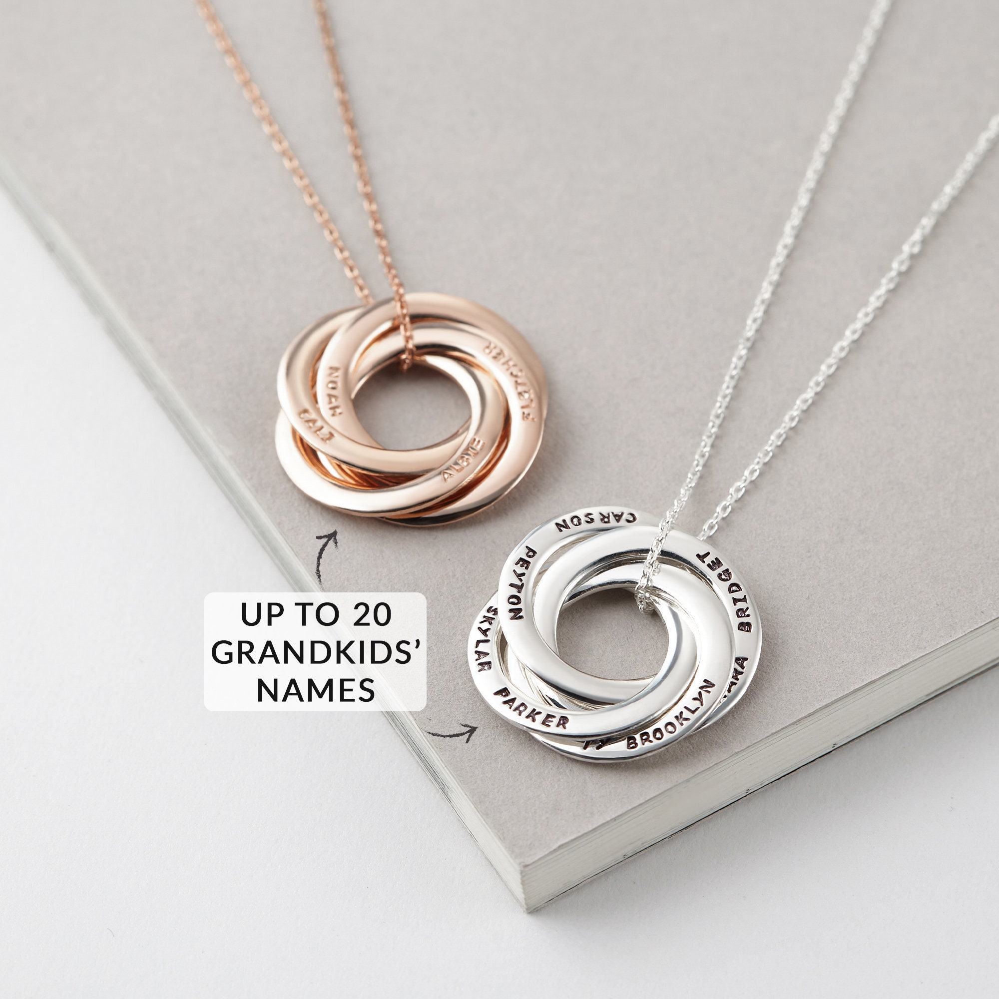 Mothers Necklace, Mom Gift, Mother In Law Gift, Kids Name Necklace, M…