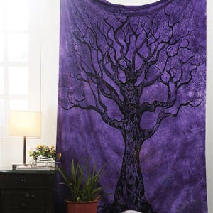 Indischer Tapisserie Baumwolle Bettlaken Einzelstück Bettlaken Einzelstück Wanddeko Wanddeko Wandbehang Tagesdecke 84x54 Zoll Geschenk Art