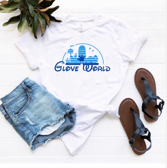 Glove World Spongebob Squarepants Funny T Shirt Etsy