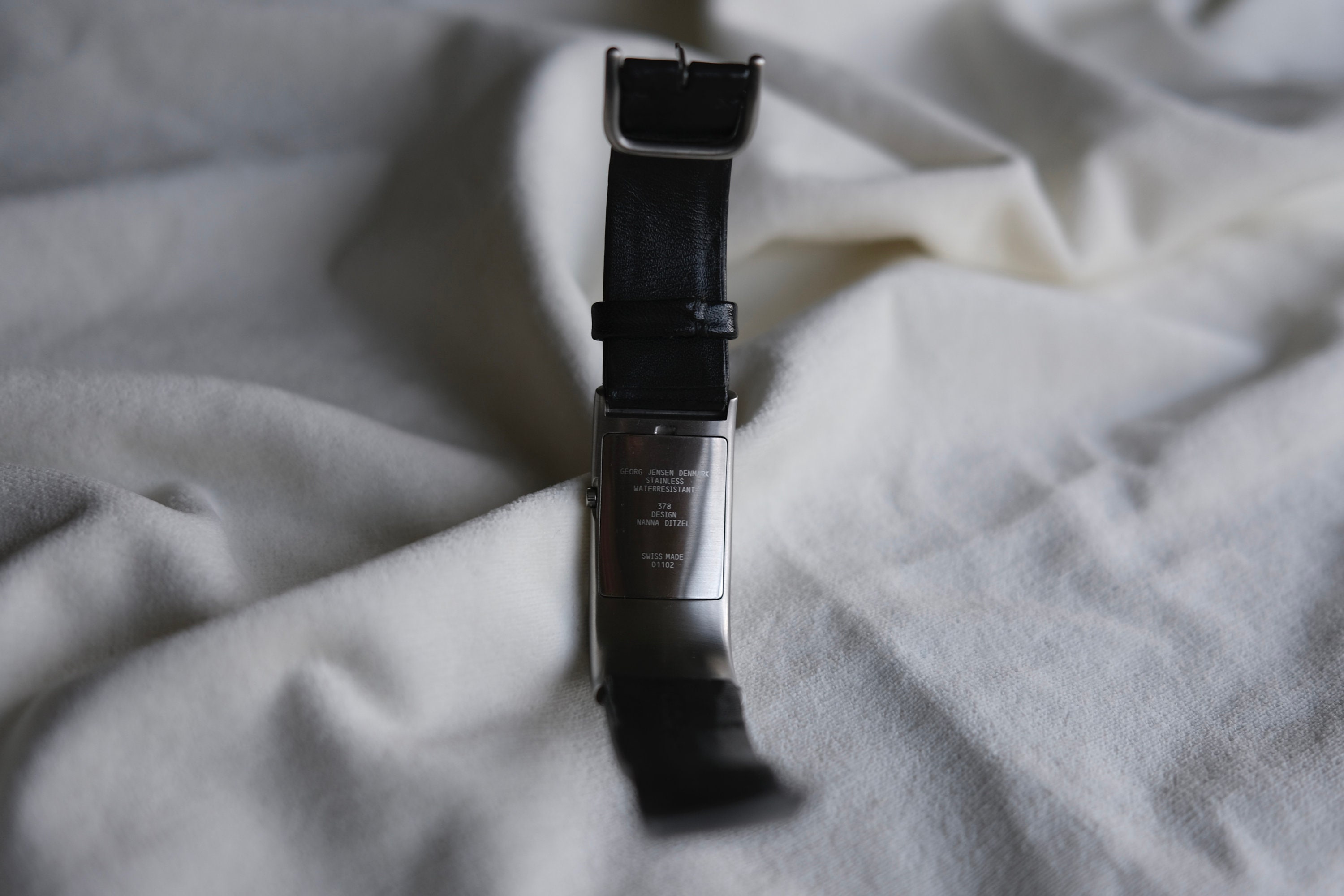 Georg Jensen Nanna Ditzel Stainless Steel Watch 378 Etsy Canada