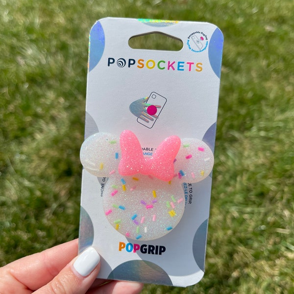 Sprinkles Minnie Inspired Popsocket | Disney Popsocket | Mickey Popsocket | pop socket | phone grip | Disney world | Disneyland