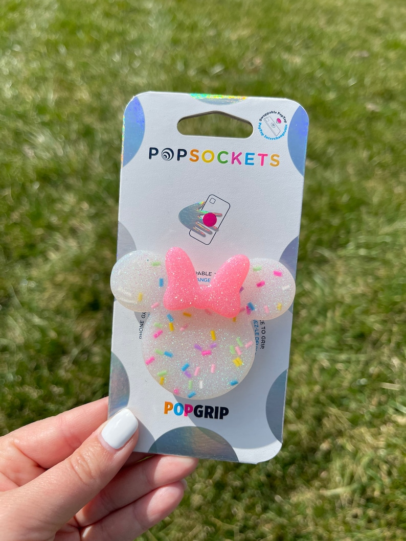 Sprinkles Minnie Inspired Popsocket | Disney Popsocket | Mickey Popsocket | pop socket | phone grip | Disney world | Disneyland 