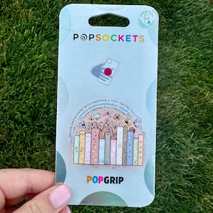 Album Books Inspired Pop socket | kindle pop socket | cute pop socket | phone stand