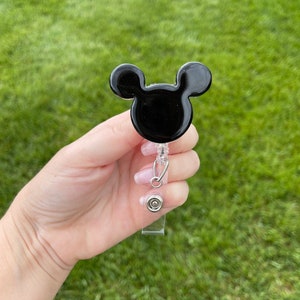Mickey Inspired Badge Reel | Disney badge holder | badge clip | nurse | teacher | cna | Disney world | Disneyland