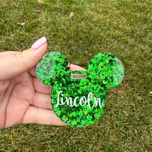 Mickey Inspired luggage tag | Disney luggage tag | travel | Disney vacation accessories | luggage tag