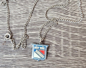 Vintage New York Rangers jaren 90 ketting