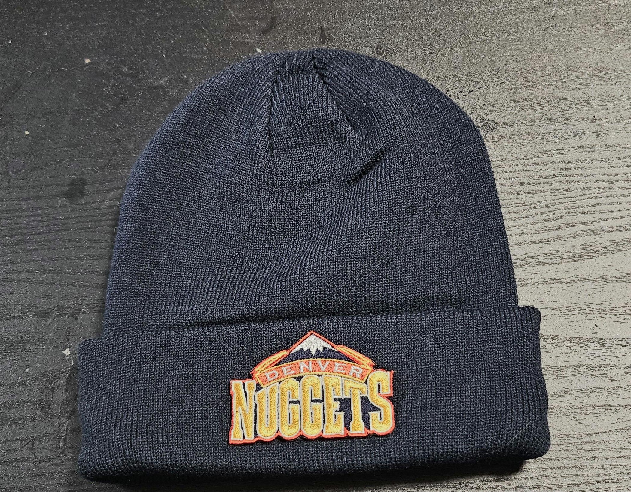 Vintage 90s Denver Nuggets patch winter hat