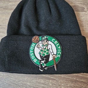 Vintage Boston Celtics patch Beanie