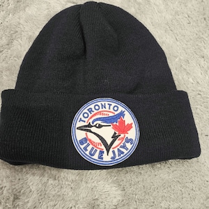 Bonnet d'hiver à écusson vintage des Blue Jays de Toronto