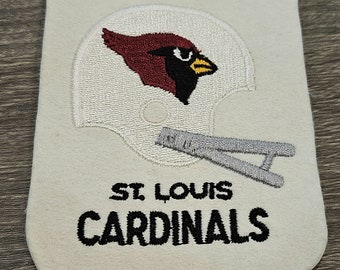 Vintage, Rare, large 1970s St. Louis Cardinals NFL patch