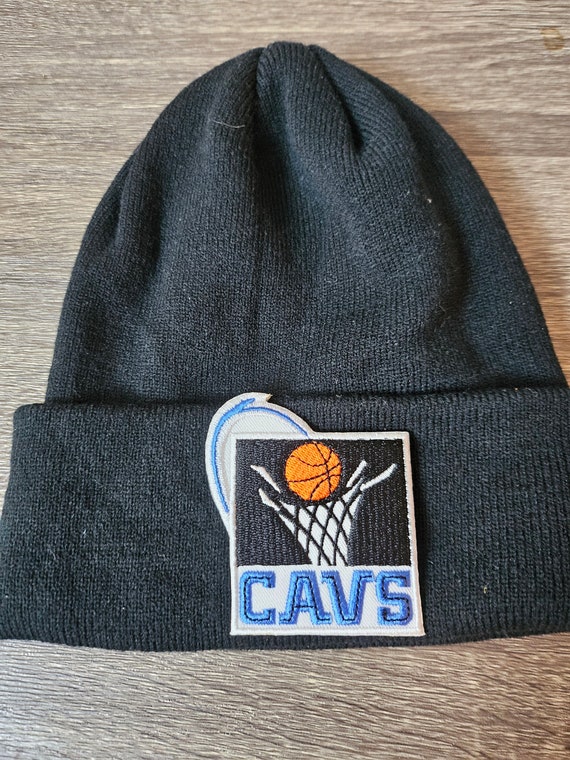 Vintage 90s Cleveland Cavaliers Patch Winter Hat Etsy