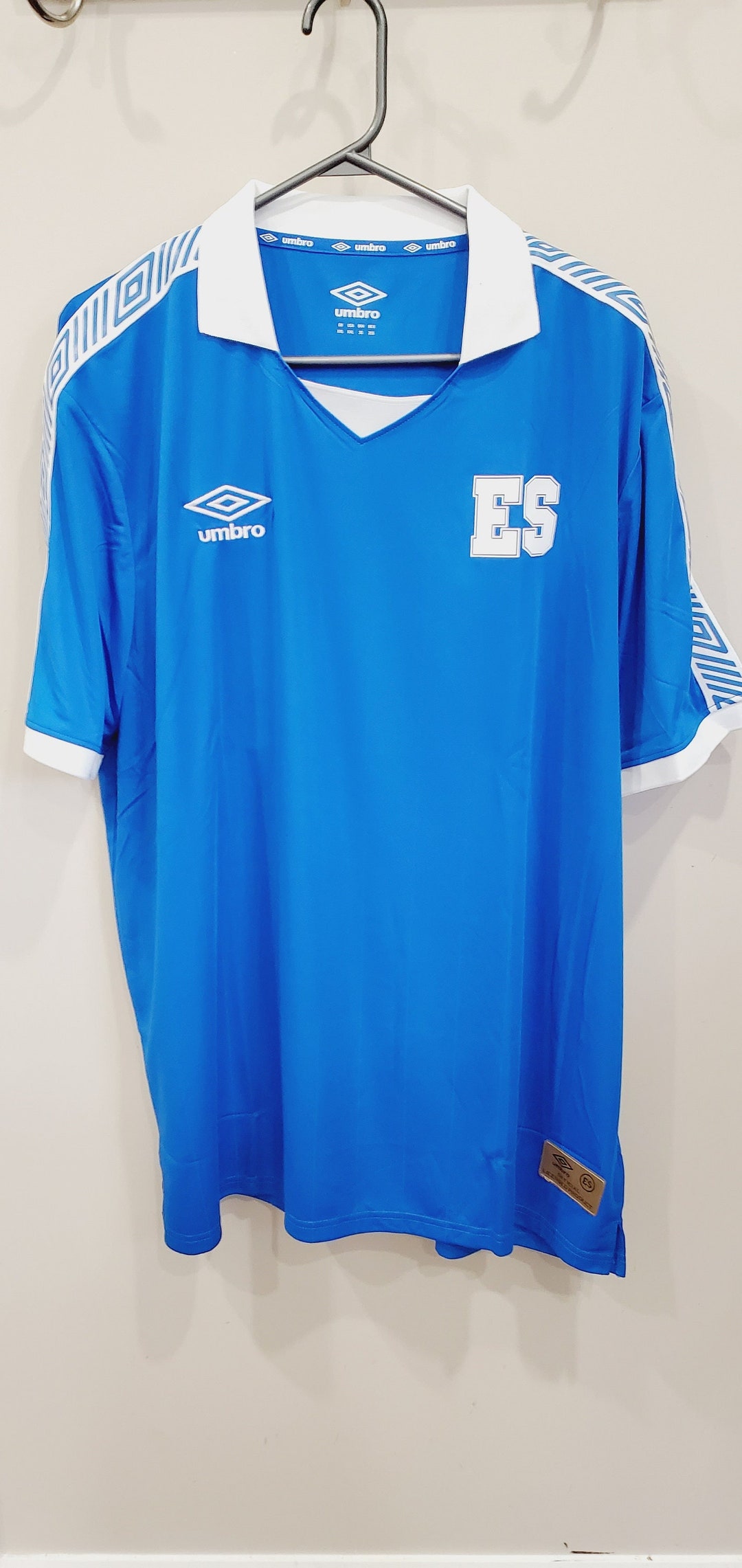 Vintage El Salvador Soccer Jersey, Men's Xxl, Nwt - Etsy