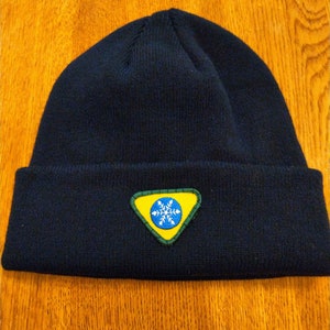 Vintage 1980s Boy Scout Winter patch toque
