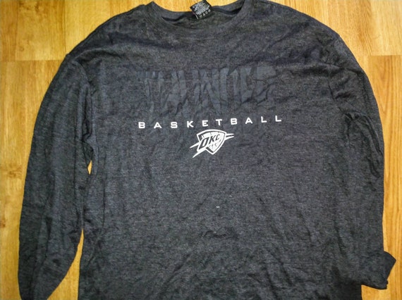 okc thunder long sleeve shirt