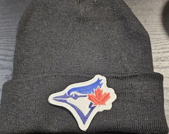 Gorro de invierno con parche vintage de los Toronto Blue Jays