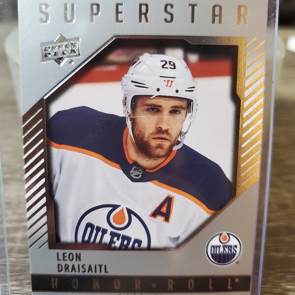 Leon Draisaitl Rookie Card Etsy