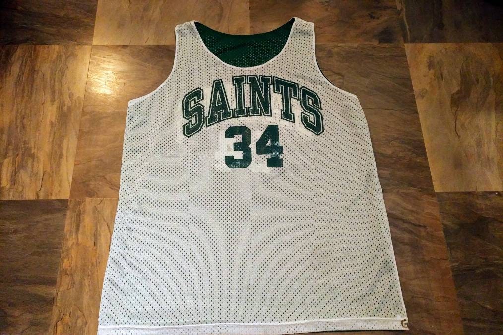 Vintage Reversible Saints Basketball Jersey Men s M Etsy
