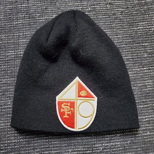 Vintage San Francisco 49ers Patch Winter Hat