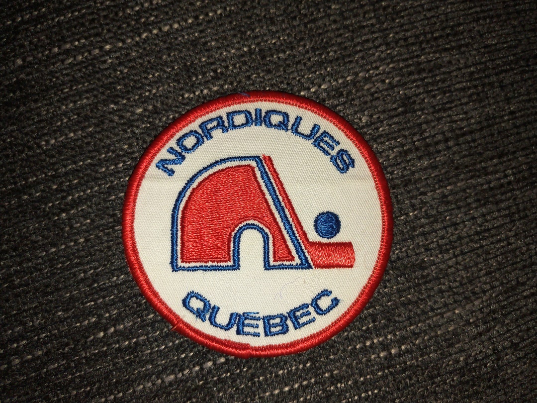 Sweat-shirt Vintage Québec Nordiques Gris - Taille XL, Hockey LNH 1994, Marque Tultex