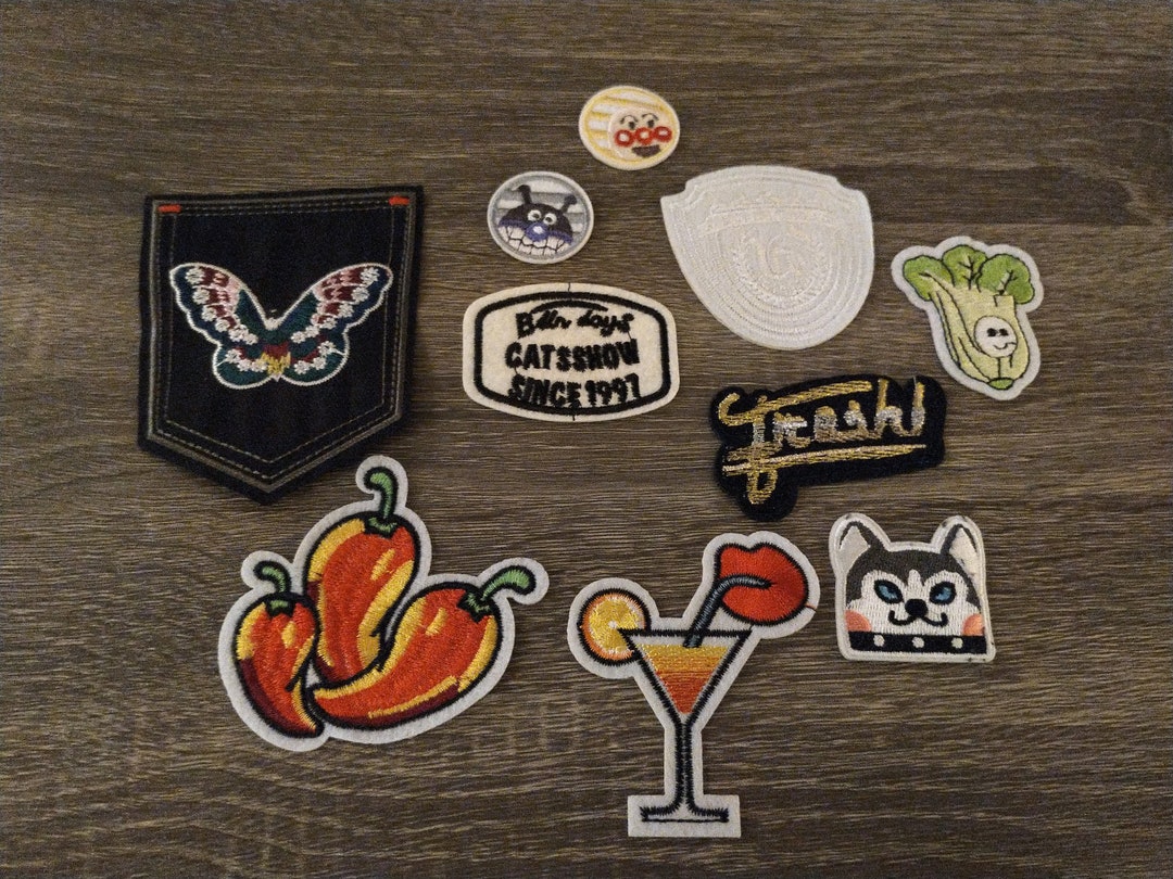 Mini Patches Assorted Mini Patch Lot of 10 - Etsy