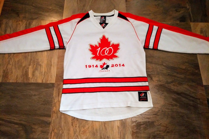 Maillot de hockey Boys M Équipe Canada sadapte comme un S Etsy
