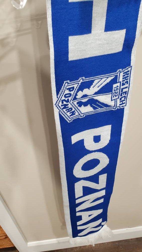 Vintage Kolejowy Klub Sportowy Lech Poznań S.A scarf Gem