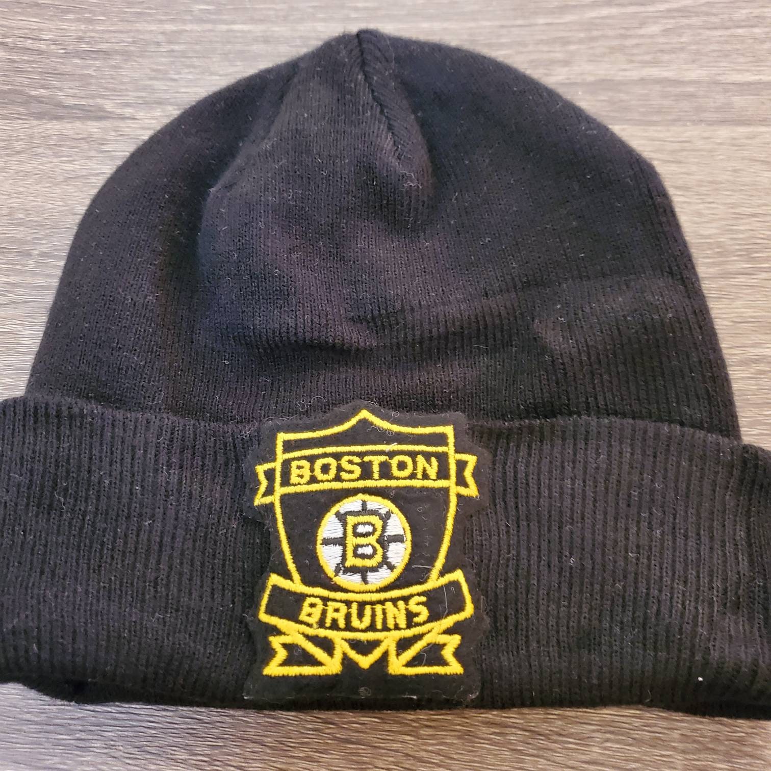 Vintage Boston Bruins Stocking Hat 