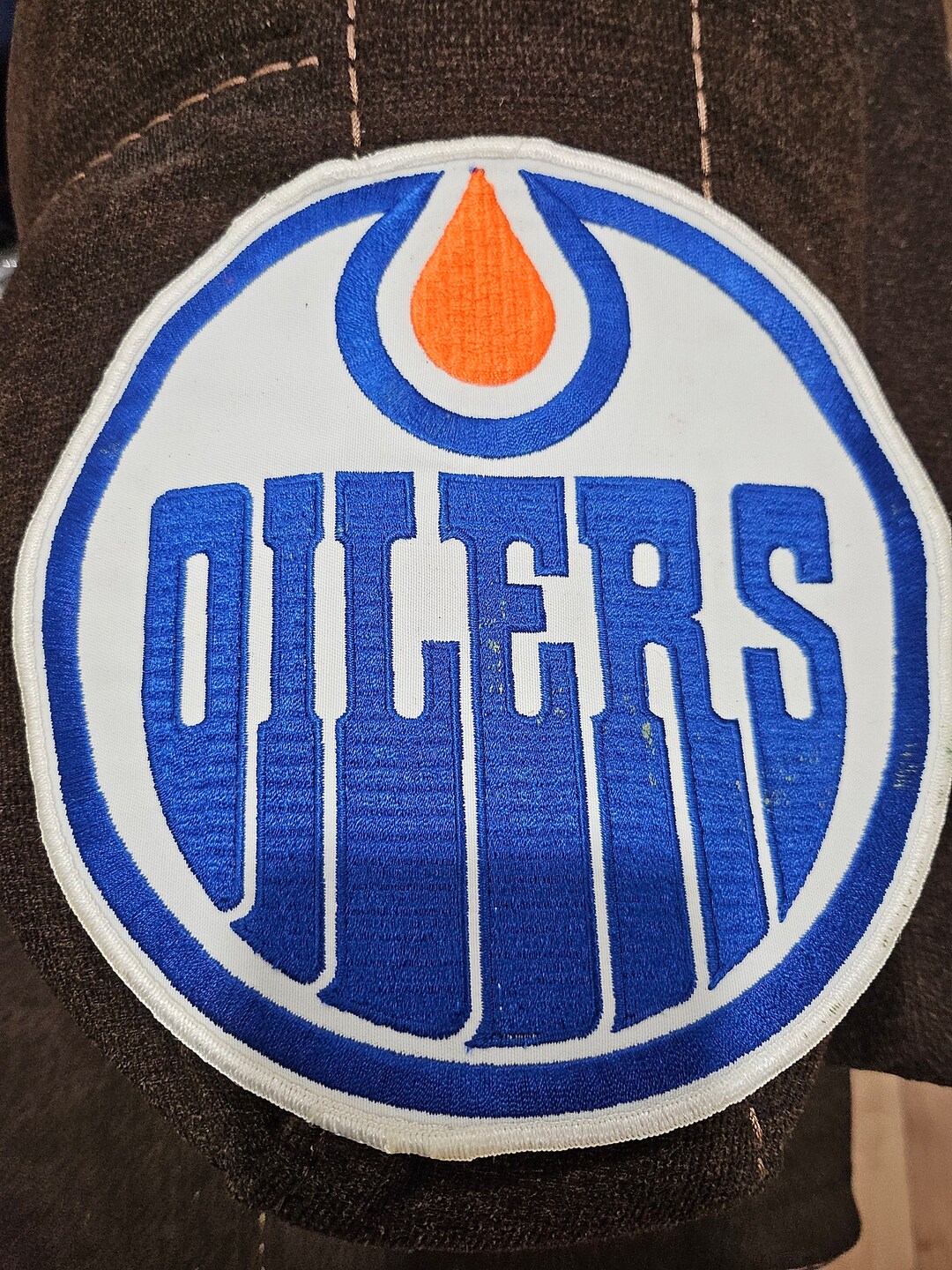 Vintage Edmonton Oilers Large Chest Patch, From the 80s - Etsy