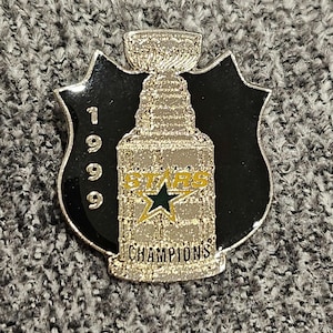 Vintage Dallas Stars 1999 Stanley Cup pin
