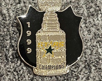 Vintage Dallas Stars 1999 Stanley Cup pin