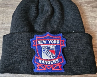 Gorro de invierno vintage de los New York Rangers