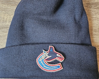Vintage Vancouver Canucks  Patch Winter Hat