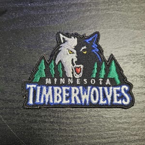 Vintage 90s Minnesota Timberwolves patch