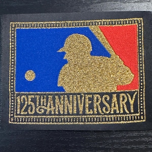 Vintage 125th MLB Anniversary patch