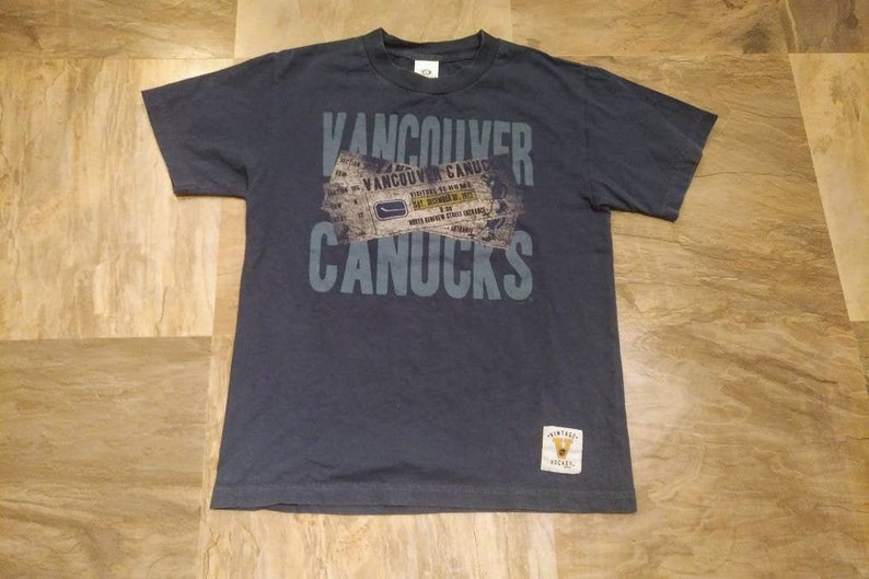 Vintage Vancouver Canucks Shirt men's s | Etsy