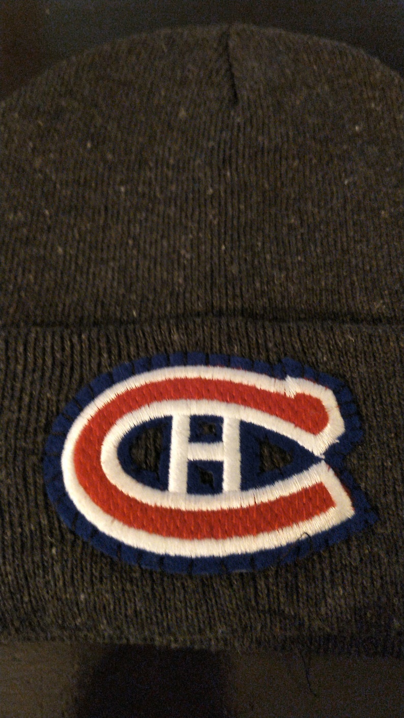 Vintage Montreal Canadiens Patch Toque