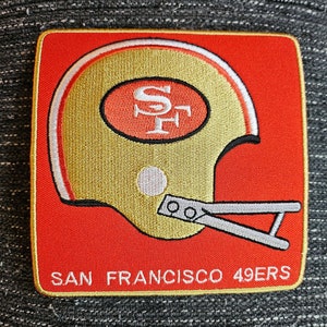 SAN FRANCISCO 49ERS 40TH ANNIVERSARY NFL FOOTBALL PATCH – UNITED