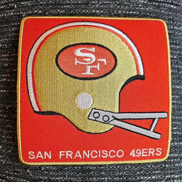 Seltener, Vintage 1980s San Francisco 49ers großer Patch