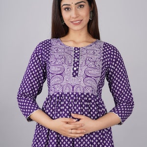 polka dot nursing dress