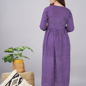 polka dot nursing dress